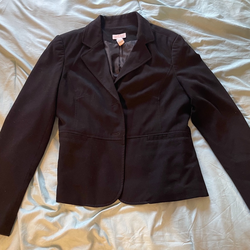 Charter Club Blazer, Black, Size 8